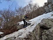 CORNAGERA e POIETO innevati ad anello da Aviatico (21febb21) - FOTOGALLERY